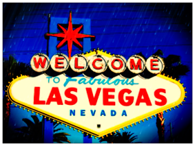 The infamous Welcome to Las Vegas sign. Photo Edited by: Jessica Whitehead